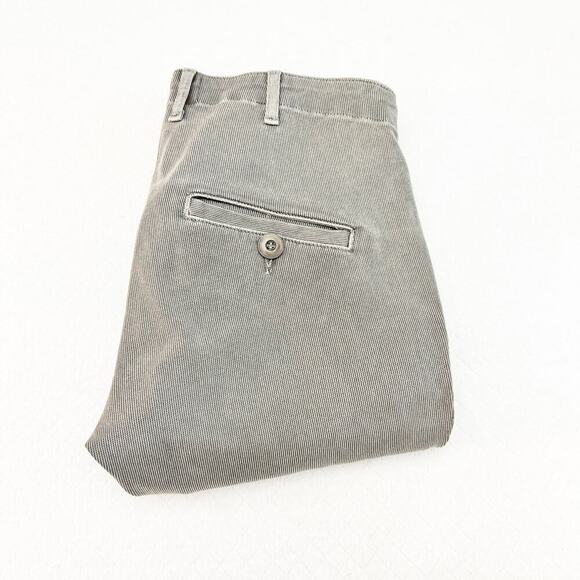 The Great Corduroy Style Slim Leg Gray Denim Stretch Jean Pants Size 28 - Picture 1 of 9